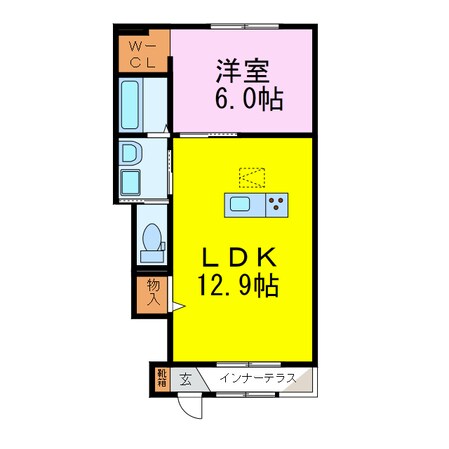 シンパティコの物件間取画像